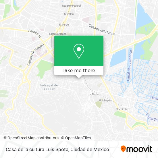 Casa de la cultura  Luis Spota map