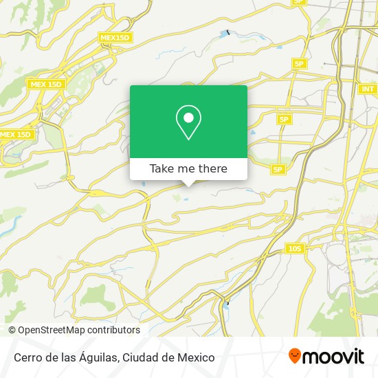 Cerro de las Águilas map
