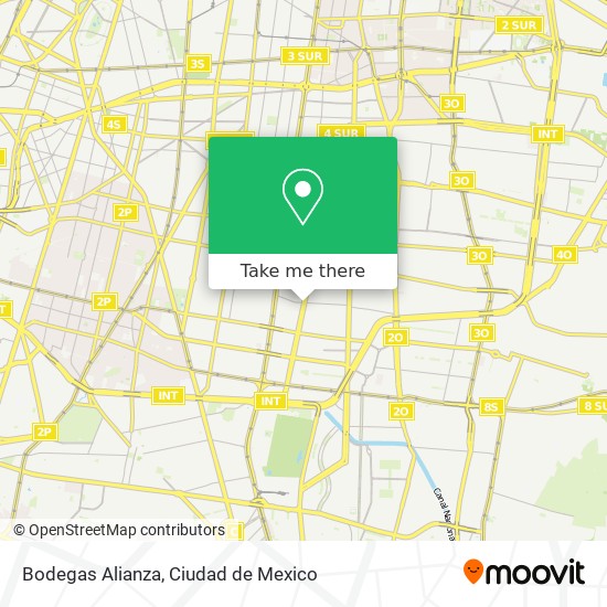 Bodegas Alianza map