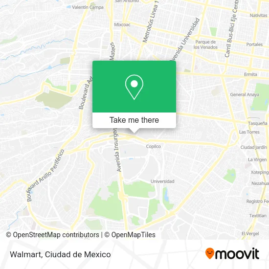 Walmart map