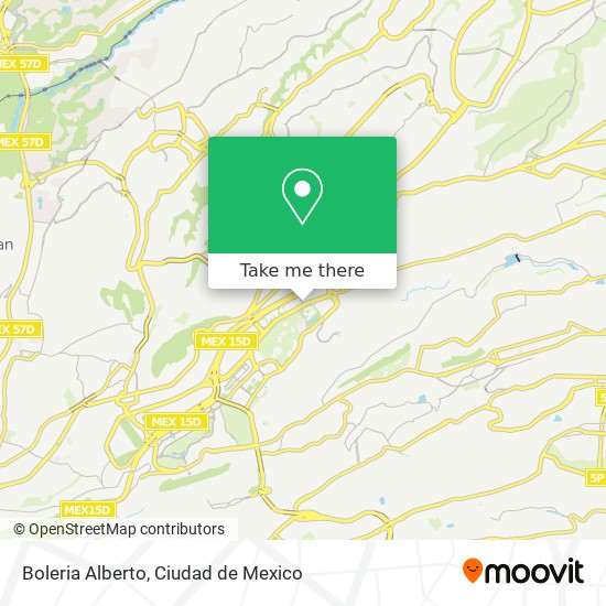 Boleria Alberto map