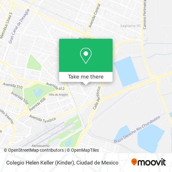 Mapa de Colegio Helen Keller (Kinder)