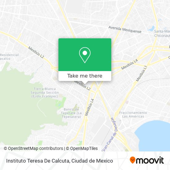 Instituto Teresa De Calcuta map