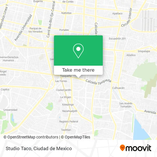 Studio Taco map