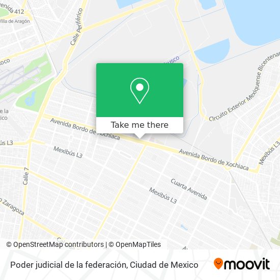 Poder judicial de la federación map