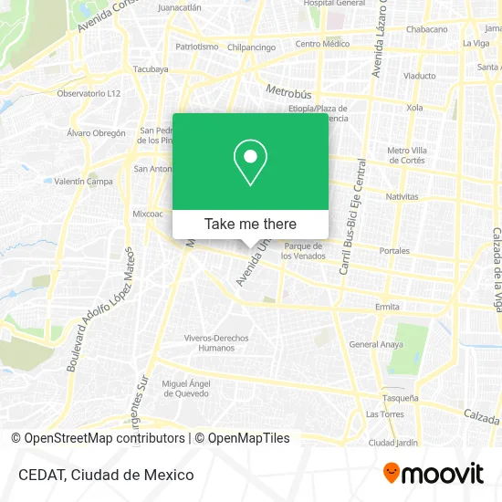 CEDAT map
