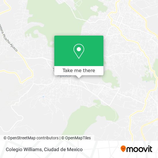 Colegio Williams map