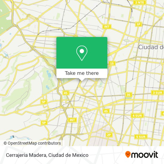 Cerrajeria Madera map