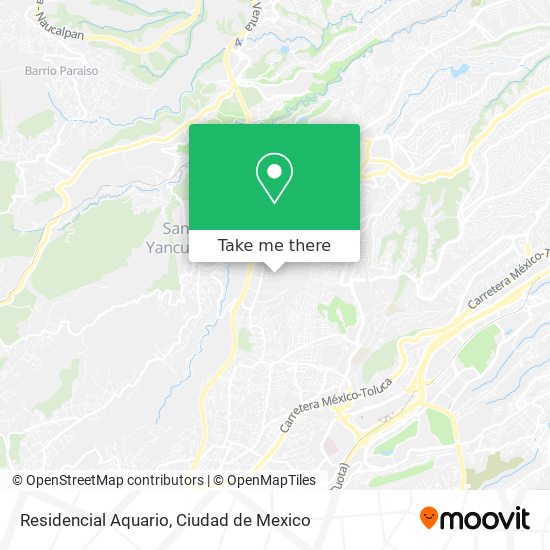 Mapa de Residencial Aquario