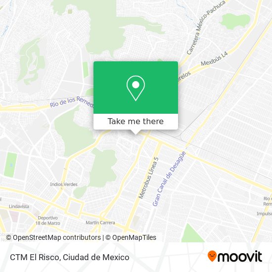 CTM El Risco map