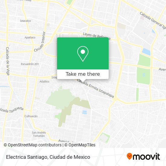 Electrica Santiago map
