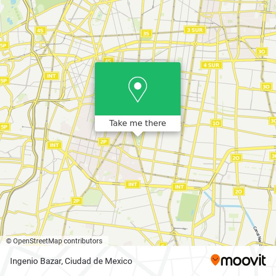 Ingenio Bazar map