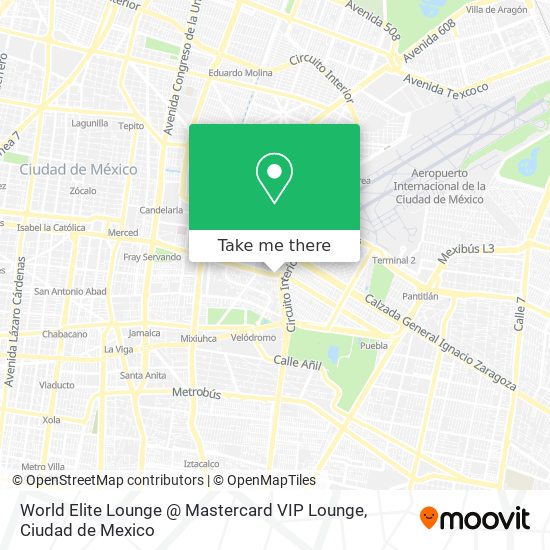 World Elite Lounge @ Mastercard VIP Lounge map