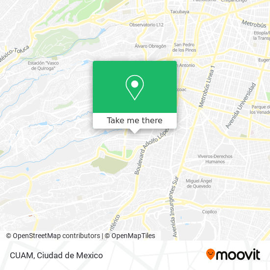 CUAM map