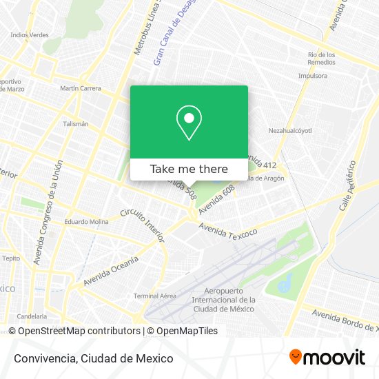 Convivencia map