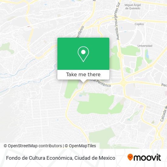Fondo de Cultura Económica map