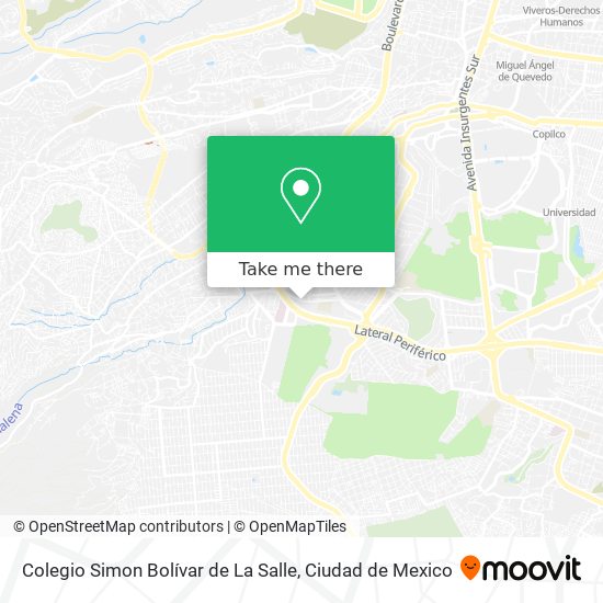 Colegio Simon Bolívar de La Salle map