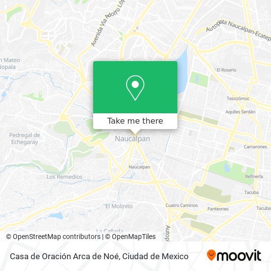 Casa de Oración Arca de Noé map