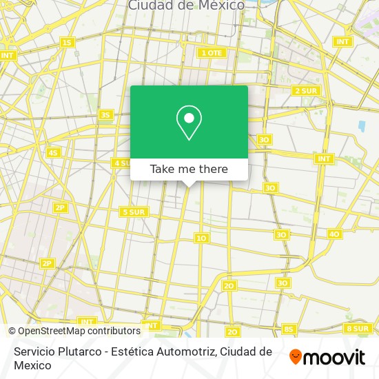 Servicio Plutarco - Estética Automotriz map