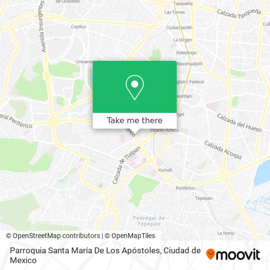 Parroquia Santa María De Los Apóstoles map