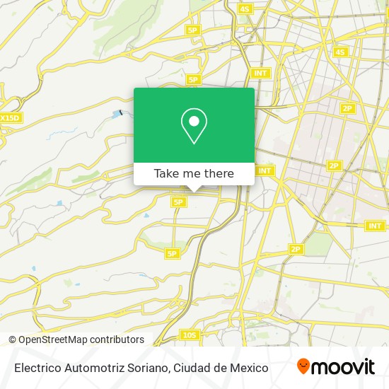 Electrico Automotriz Soriano map