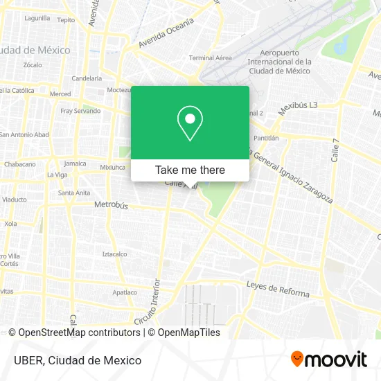 UBER map