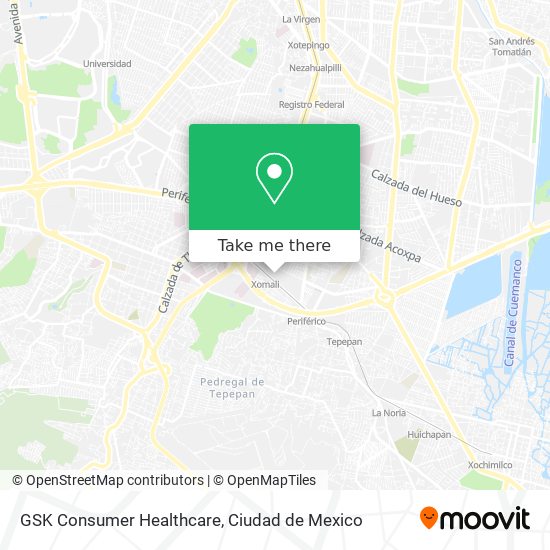 GSK Consumer Healthcare map