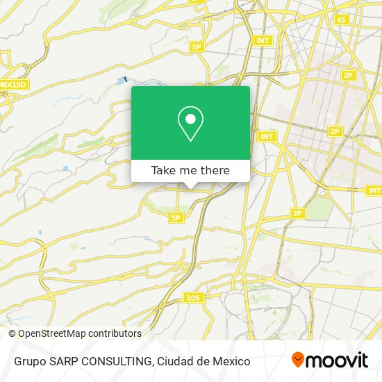 Mapa de Grupo SARP CONSULTING