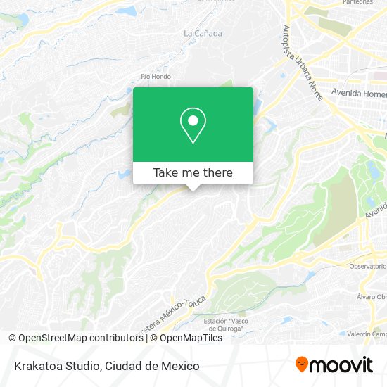 Mapa de Krakatoa Studio