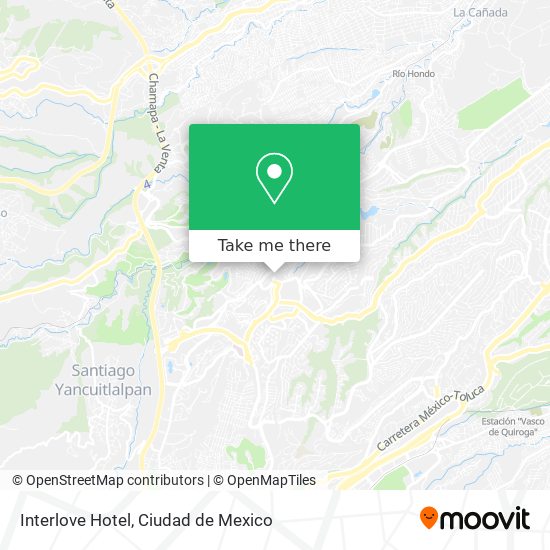 Mapa de Interlove Hotel