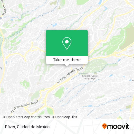 Mapa de Pfizer