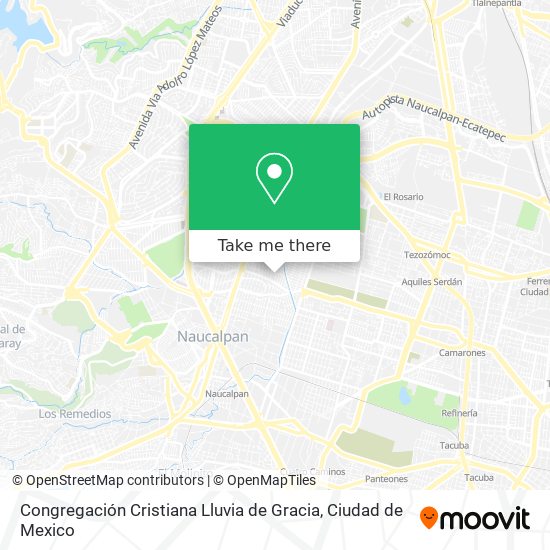 Congregación Cristiana Lluvia de Gracia map