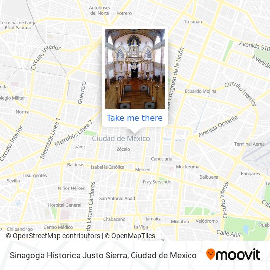 Virtual Tour of Sinagoga Justo Sierra