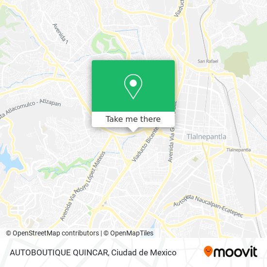 AUTOBOUTIQUE QUINCAR map