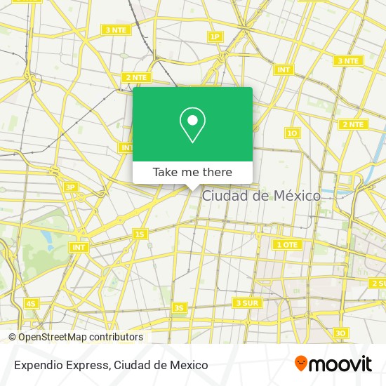 Expendio Express map