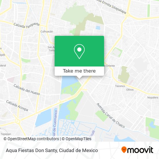 Mapa de Aqua Fiestas Don Santy