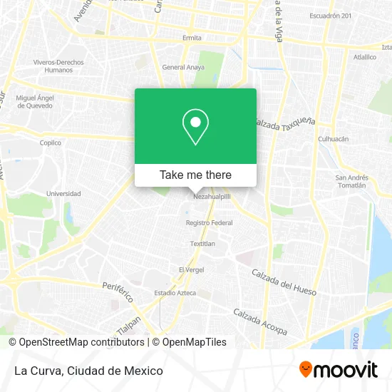 La Curva map