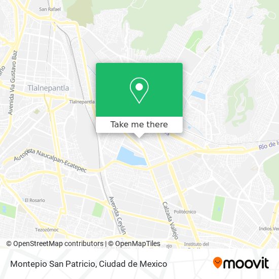 Montepio San Patricio map