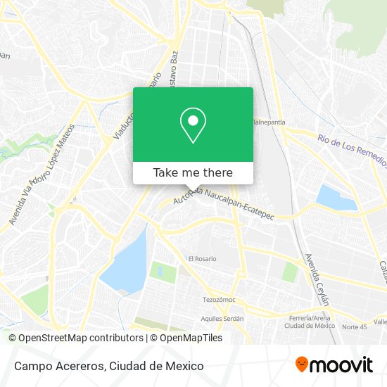 Mapa de Campo Acereros
