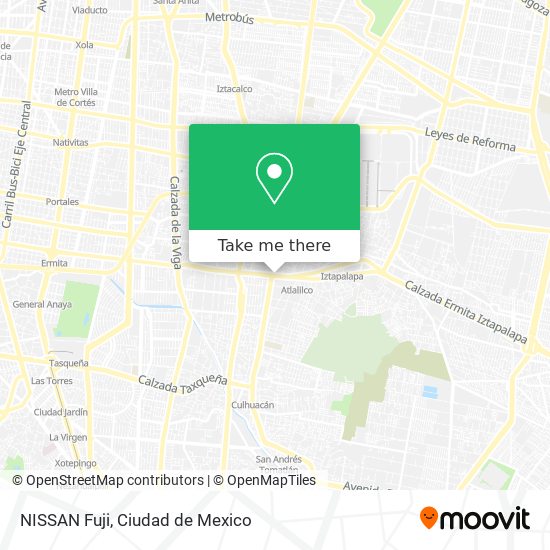 Mapa de NISSAN Fuji