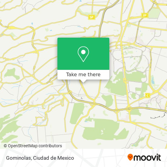Gominolas map
