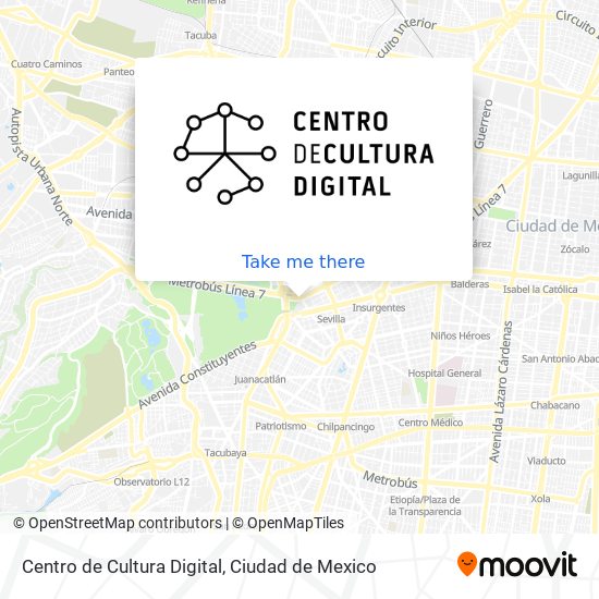 Centro de Cultura Digital map