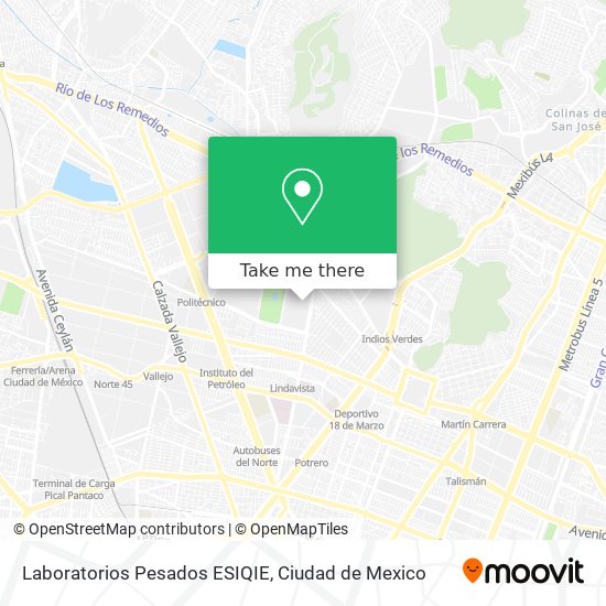 Mapa de Laboratorios Pesados ESIQIE