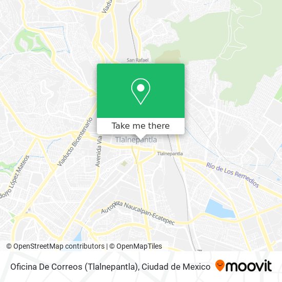 Mapa de Oficina De Correos (Tlalnepantla)