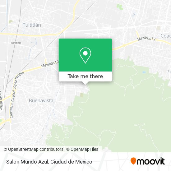 Salón Mundo Azul map