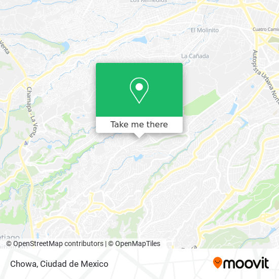 Chowa map