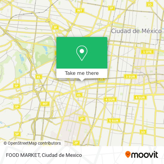 Mapa de FOOD MARKET