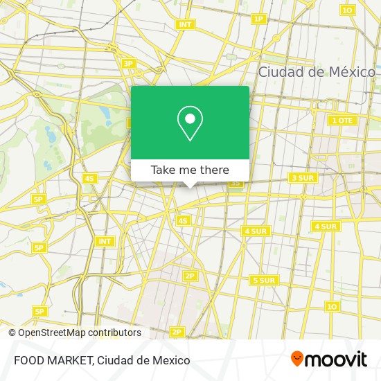 FOOD MARKET map