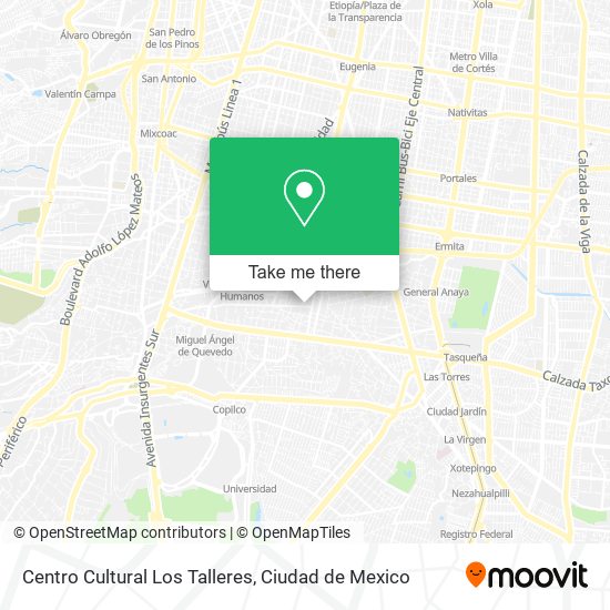 Centro Cultural Los Talleres map