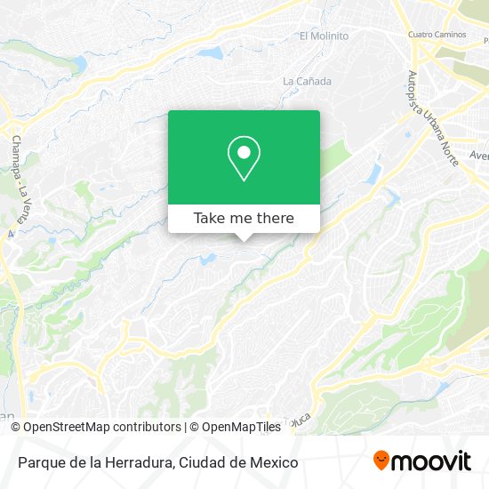 Parque de la Herradura map